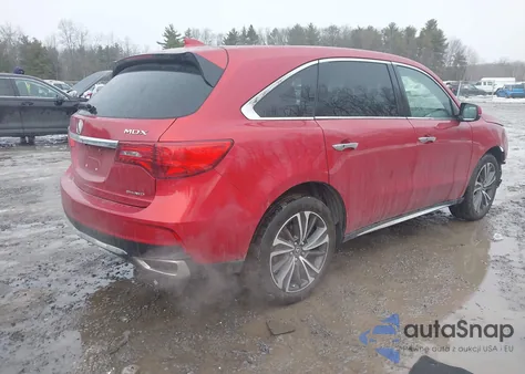 2020 Acura Mdx Technology Package z USA, uszkodzony, nr VIN 5J8YD4H54LL009223